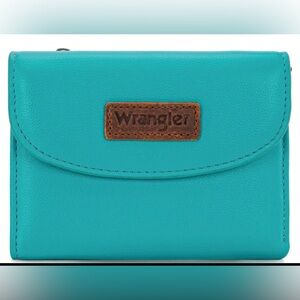 Wrangler Tri-fold Teal Women's Wallet